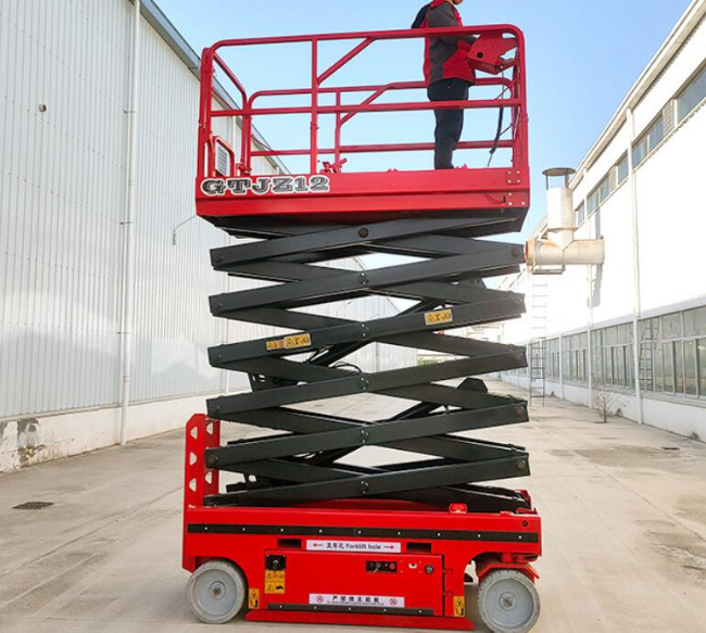 朗县自行走移动式升降机